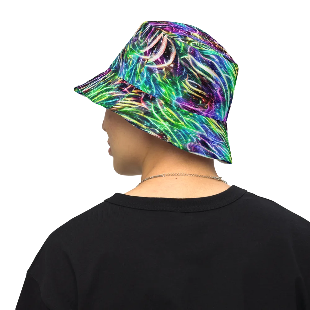 Nightglow Waves on Reversible Bucket Hat — Back Inside