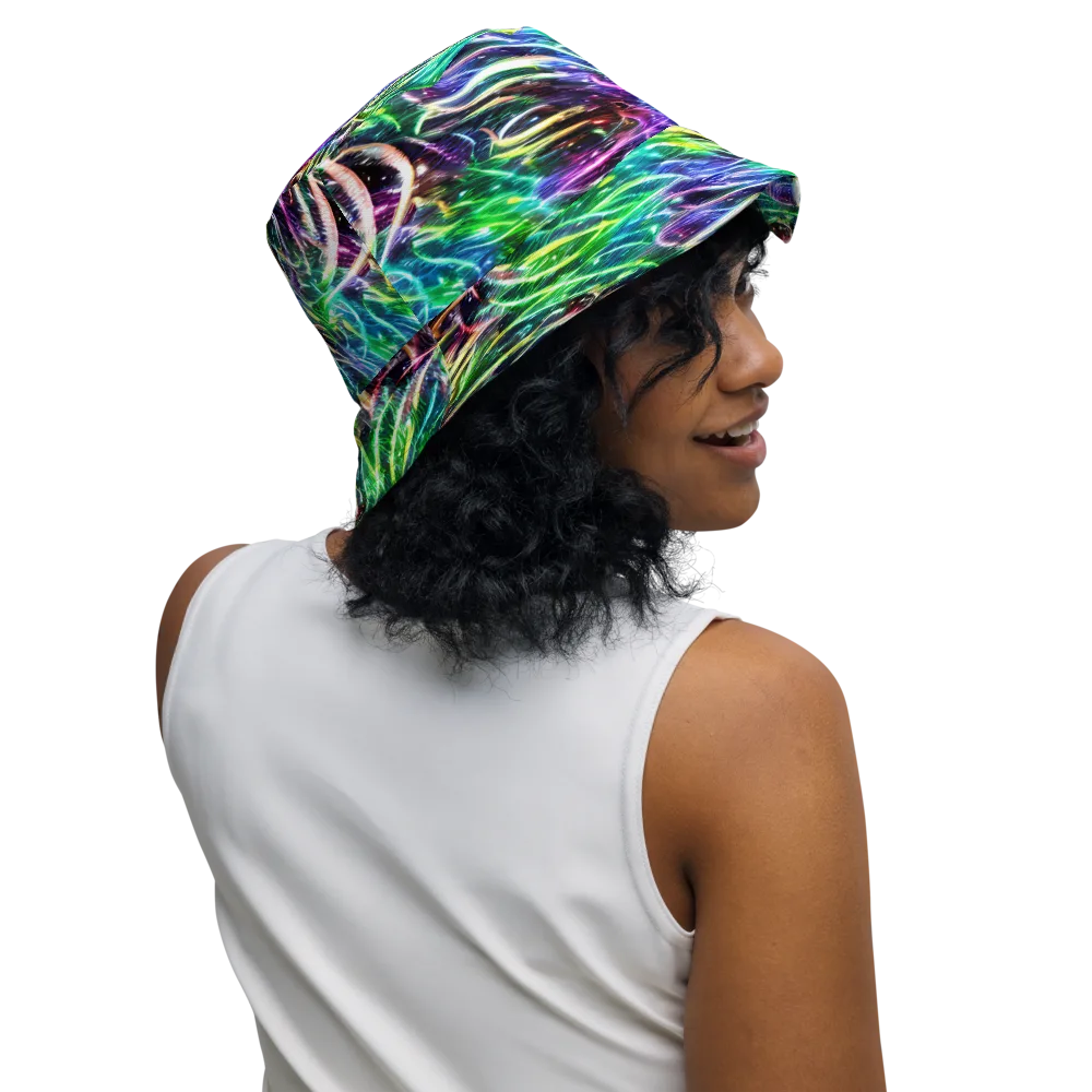 Nightglow Waves on Reversible Bucket Hat — Right Outside