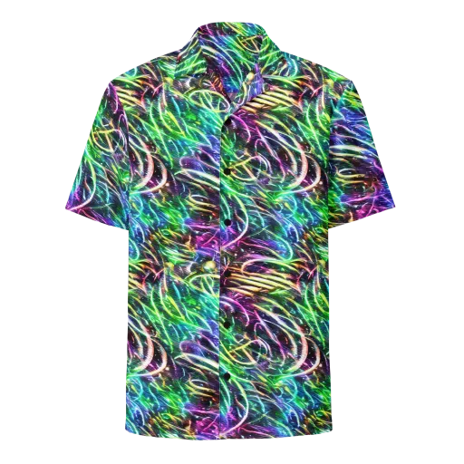 Nightglow Waves on a Button Shirt