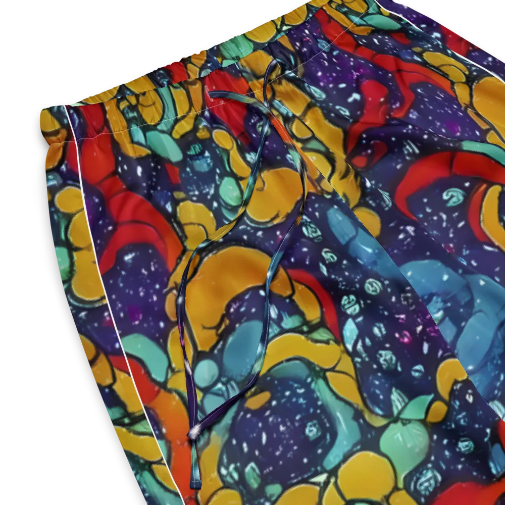 Cosmic Colorfall on Women's Pajama Pants — Product details