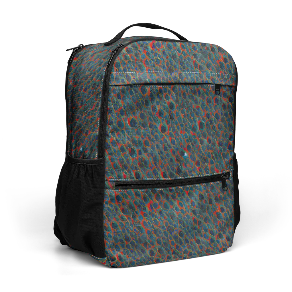 Indigo Undergrowth on Utility Backpack — Right Front