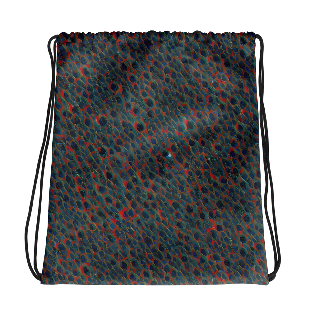 Indigo Undergrowth on Drawstring Bag — Photo