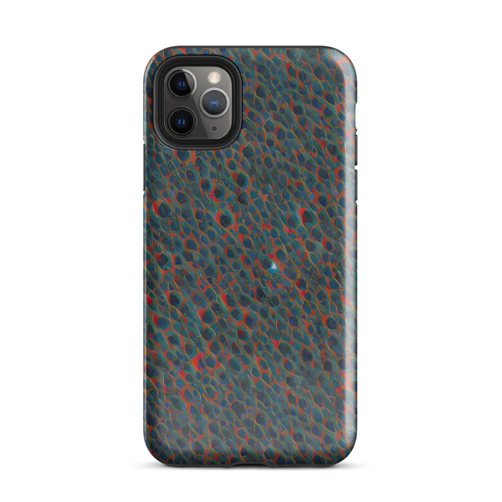 Indigo Undergrowth on Tough Case for iPhone® — Front