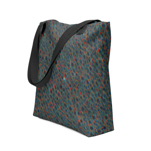 Indigo Undergrowth on a Tote Bag