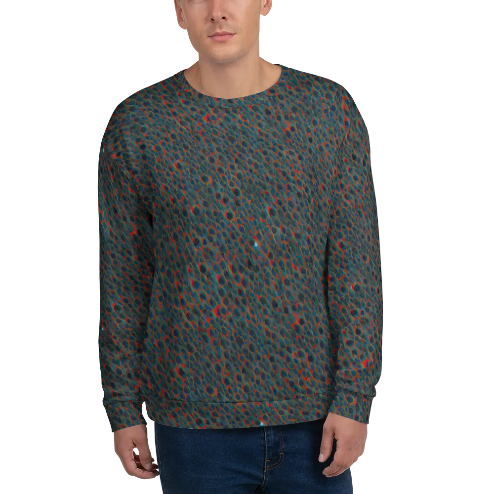 Indigo Undergrowth on Sweatshirt — Front