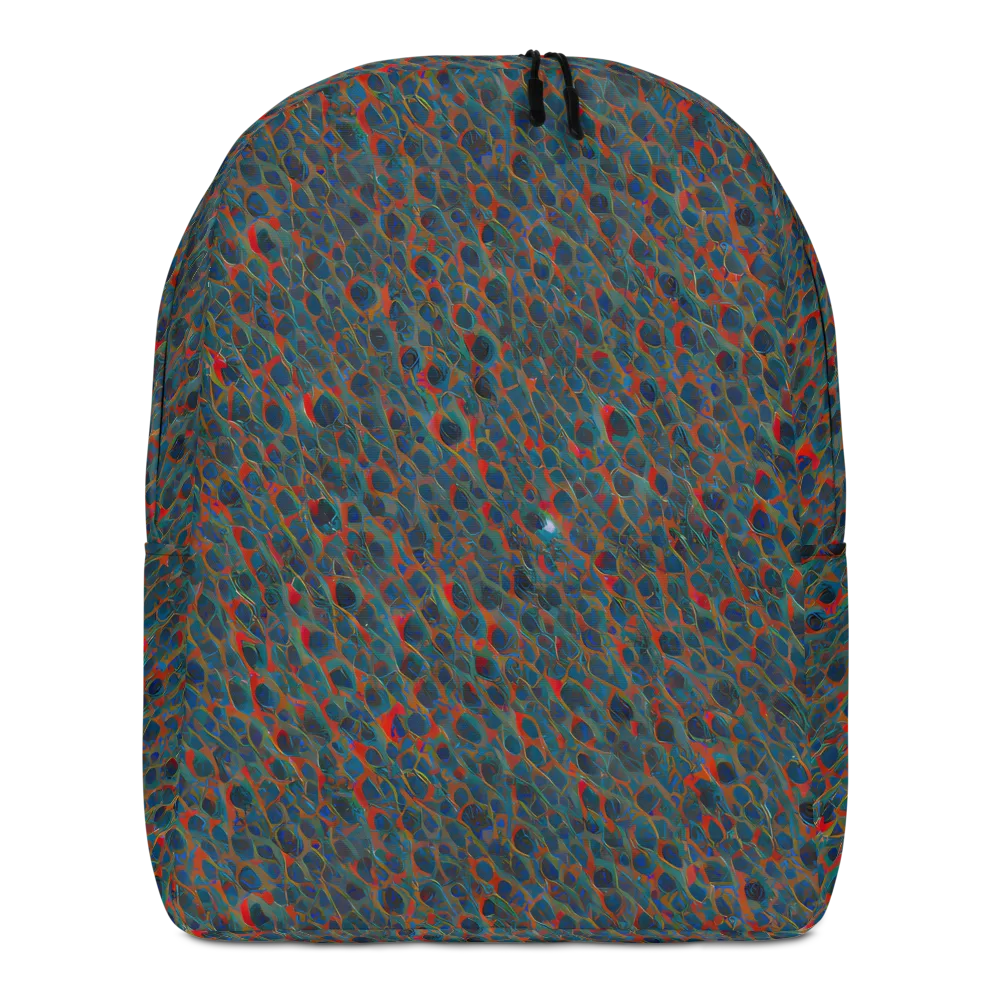 Indigo Undergrowth on Minimalist Backpack — Front