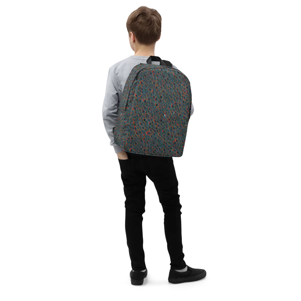 Indigo Undergrowth on Minimalist Backpack — Right Front