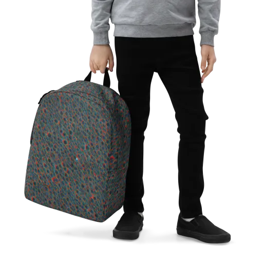 Indigo Undergrowth on a Minimalist Backpack