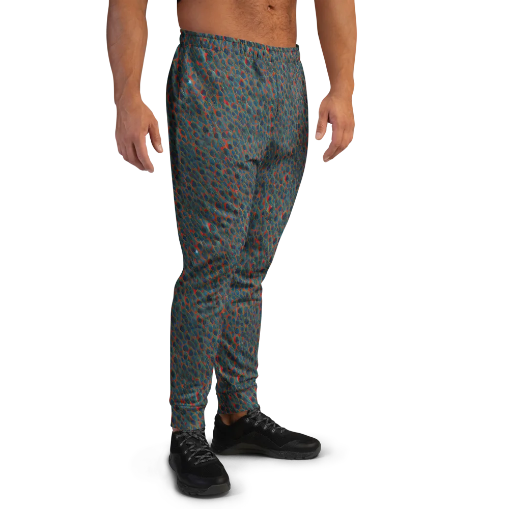 Indigo Undergrowth on Men's Joggers — Right