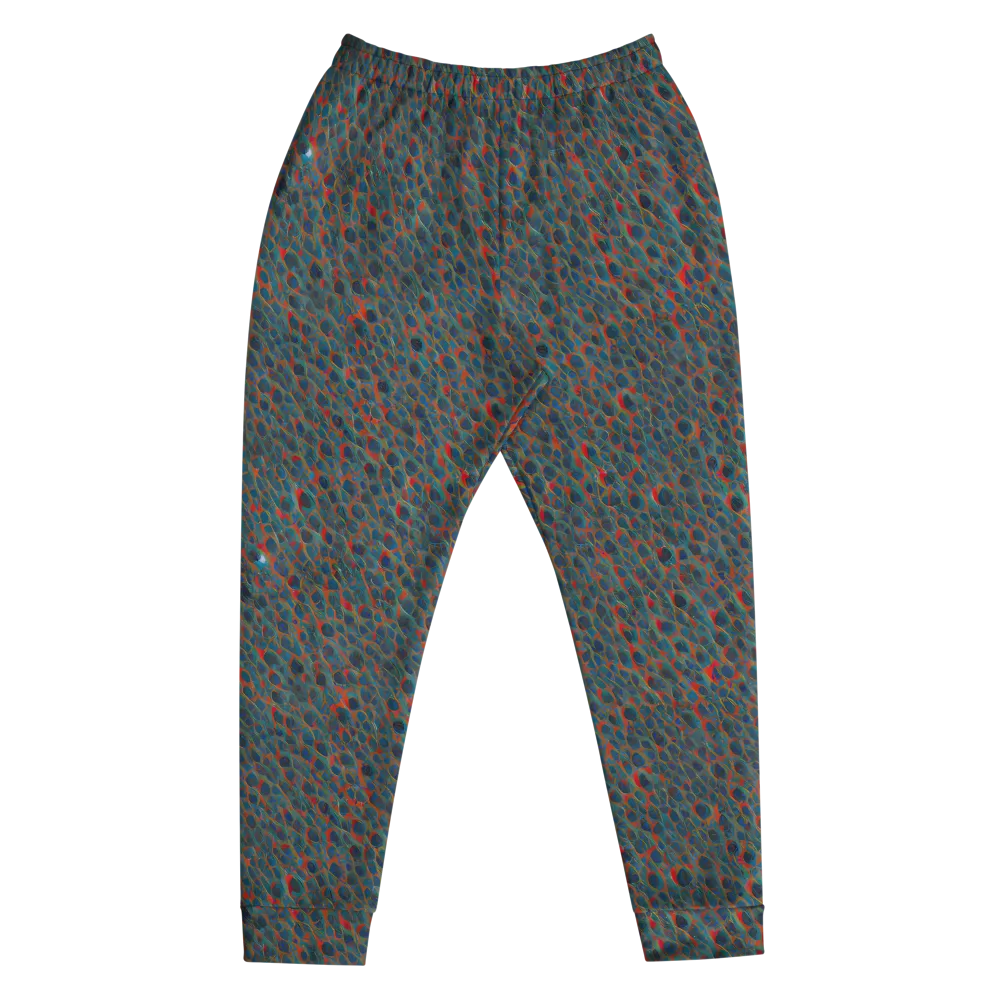 Indigo Undergrowth on Men's Joggers — Front
