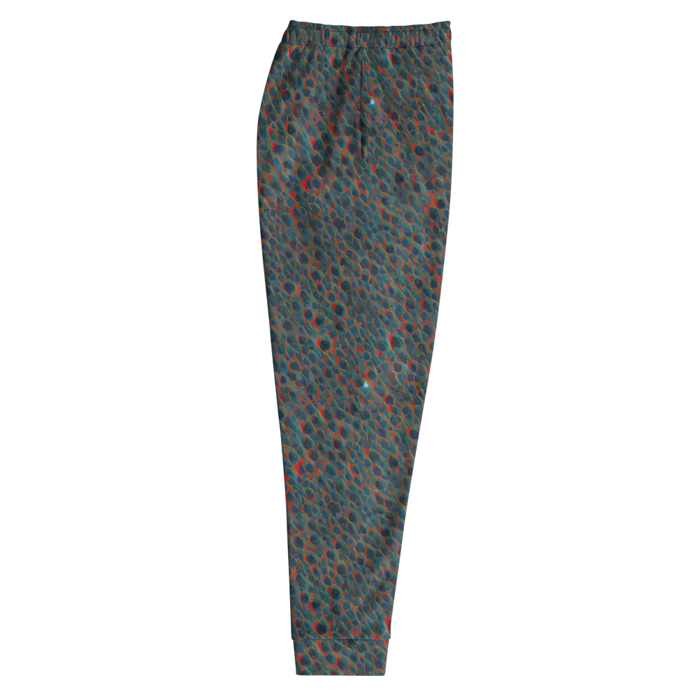 Indigo Undergrowth on Men's Joggers — Right