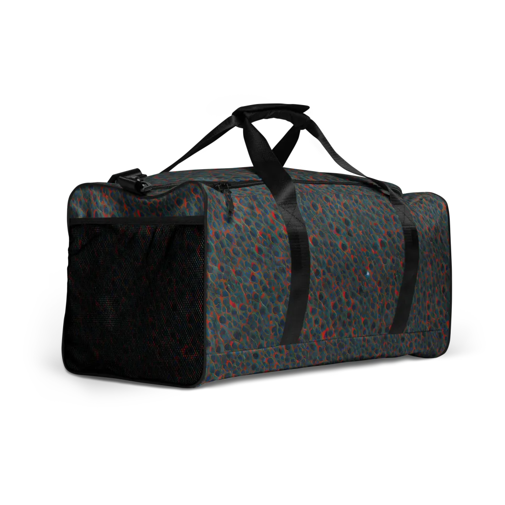 Indigo Undergrowth on Duffle Bag — Right Front