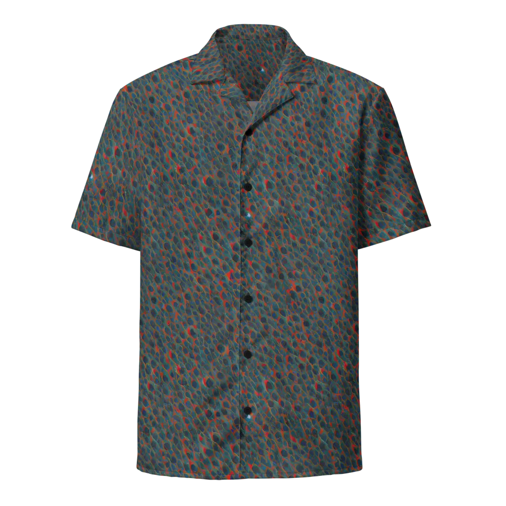 Indigo Undergrowth on Button Shirt — Front