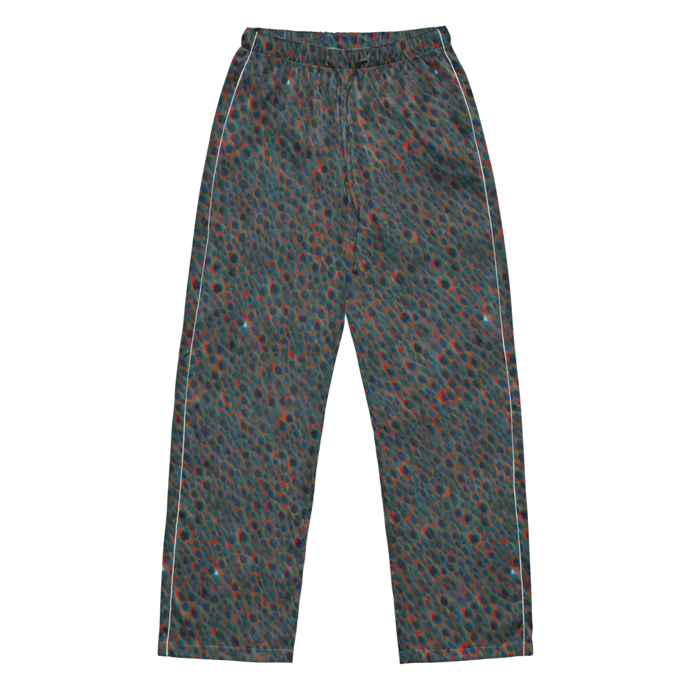 Indigo Undergrowth on Women's Pajama Pants — Front