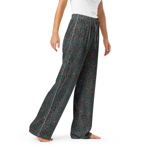 Indigo Undergrowth on a Women's Pajama Pants