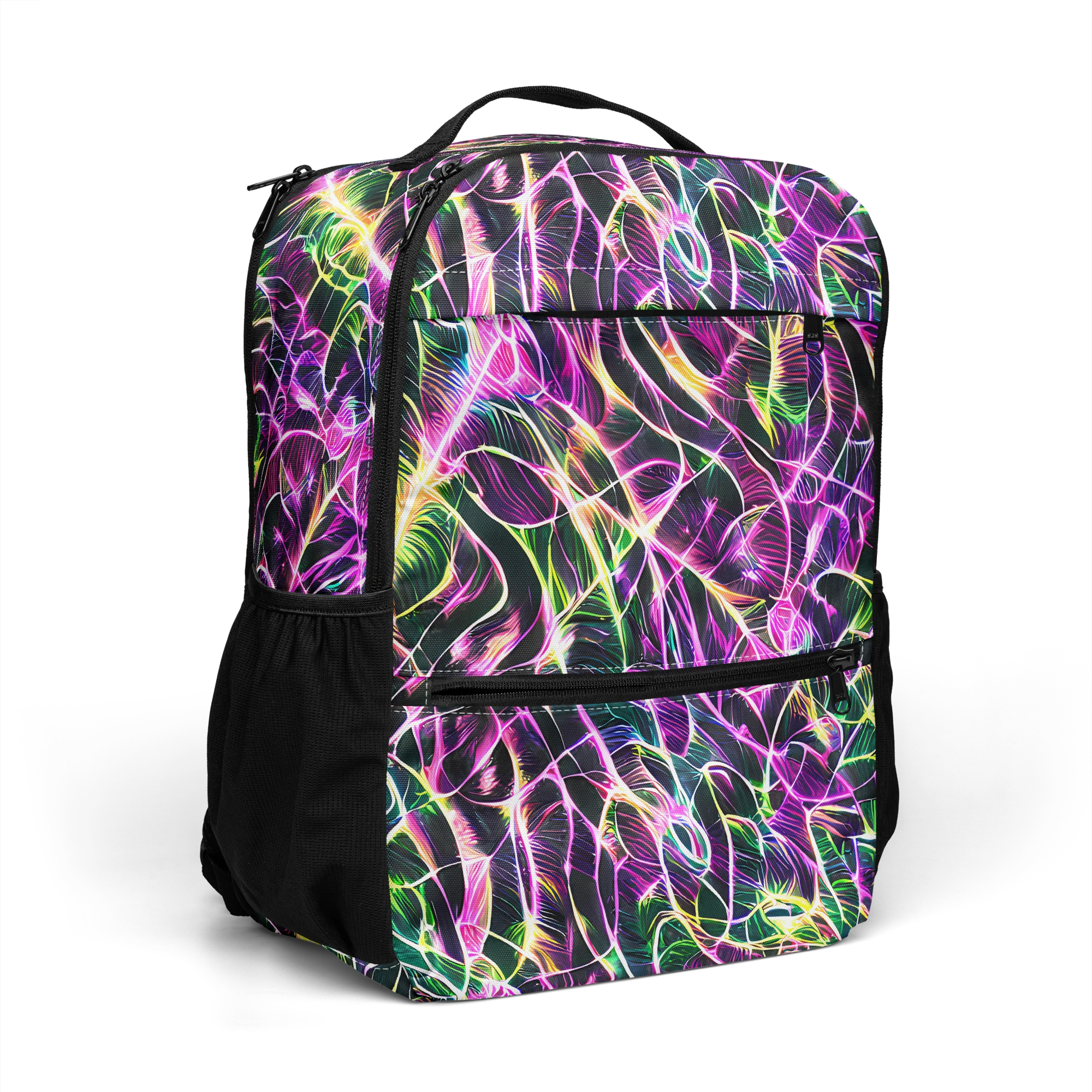 Cyber Botanical on Utility Backpack — Right Front