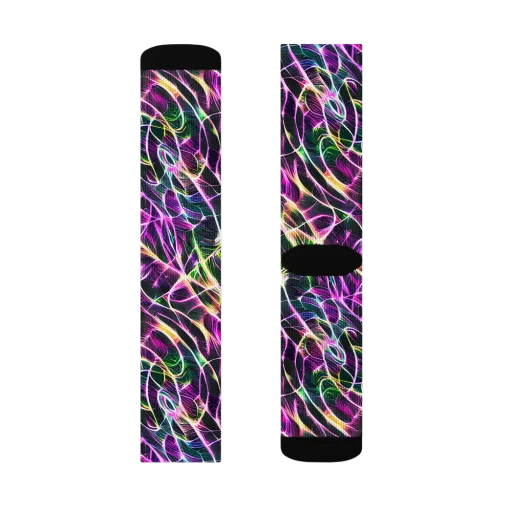 Cyber Botanical on a Socks