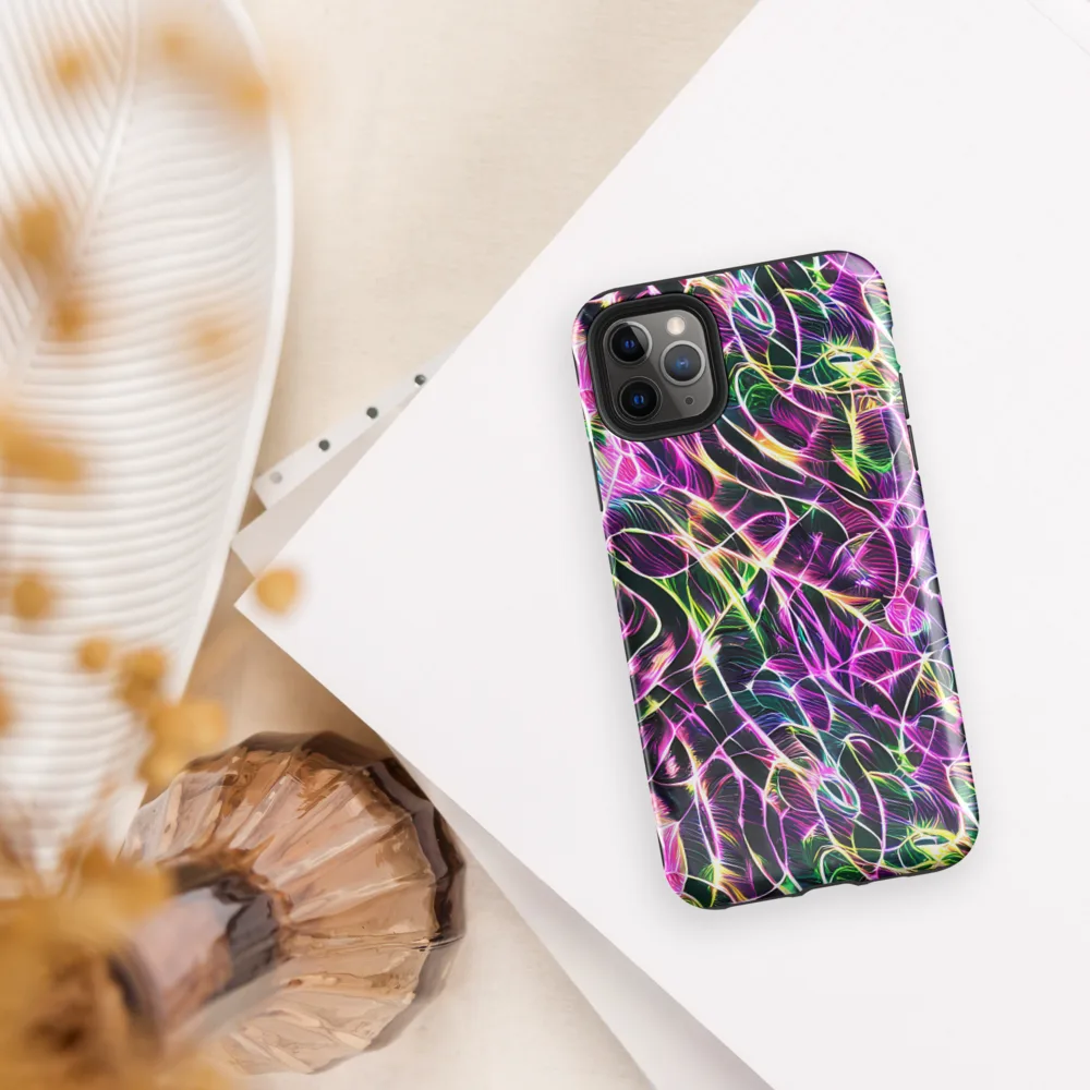 Cyber Botanical on Tough Case for iPhone® — Front