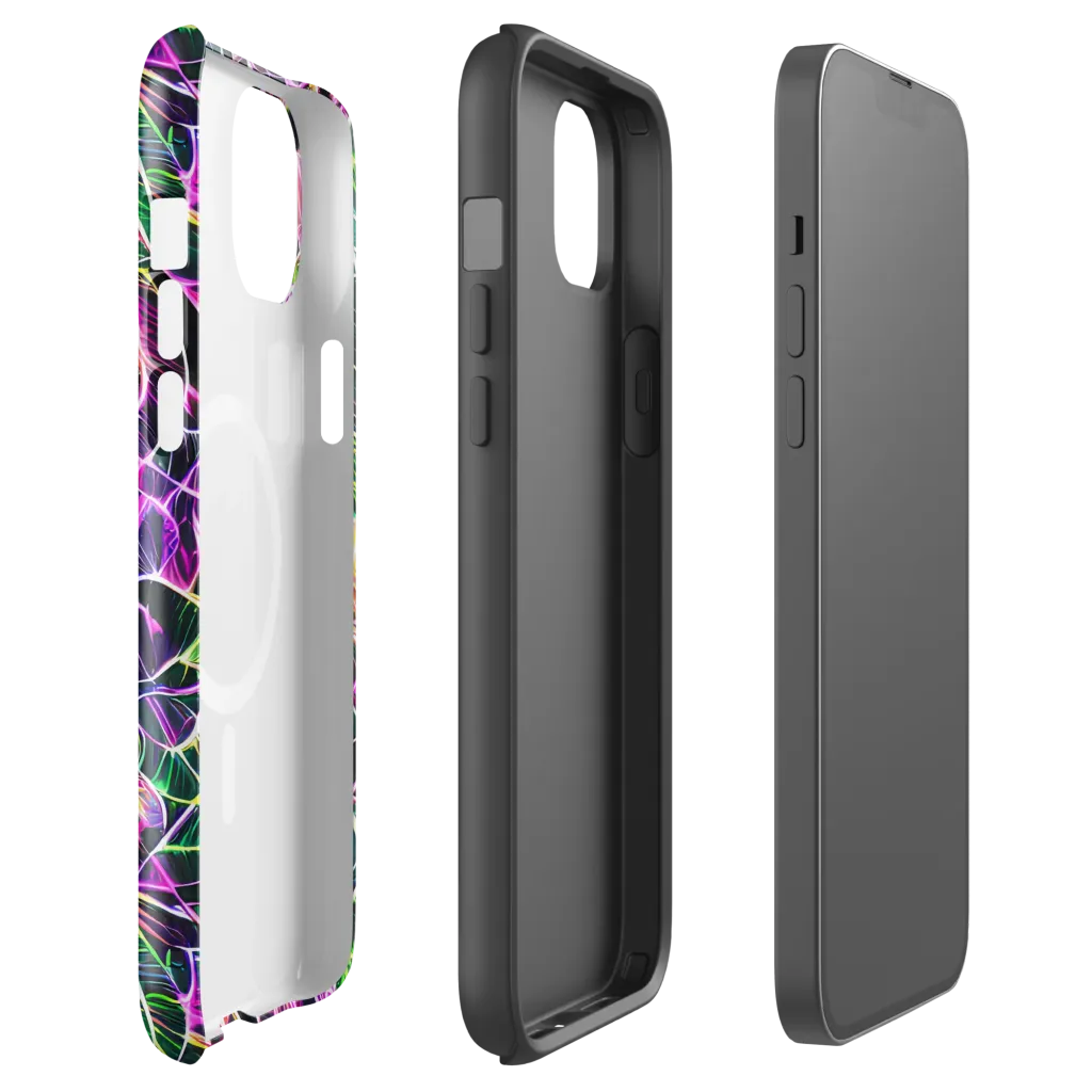 Cyber Botanical on MagSafe Tough Case for iPhone® — Front