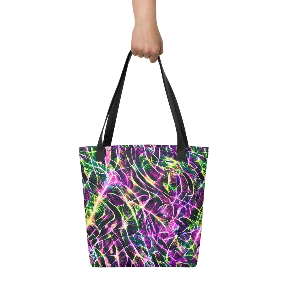 Cyber Botanical on Tote Bag — Front