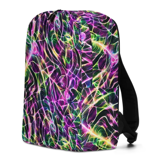 Cyber Botanical on a Minimalist Backpack