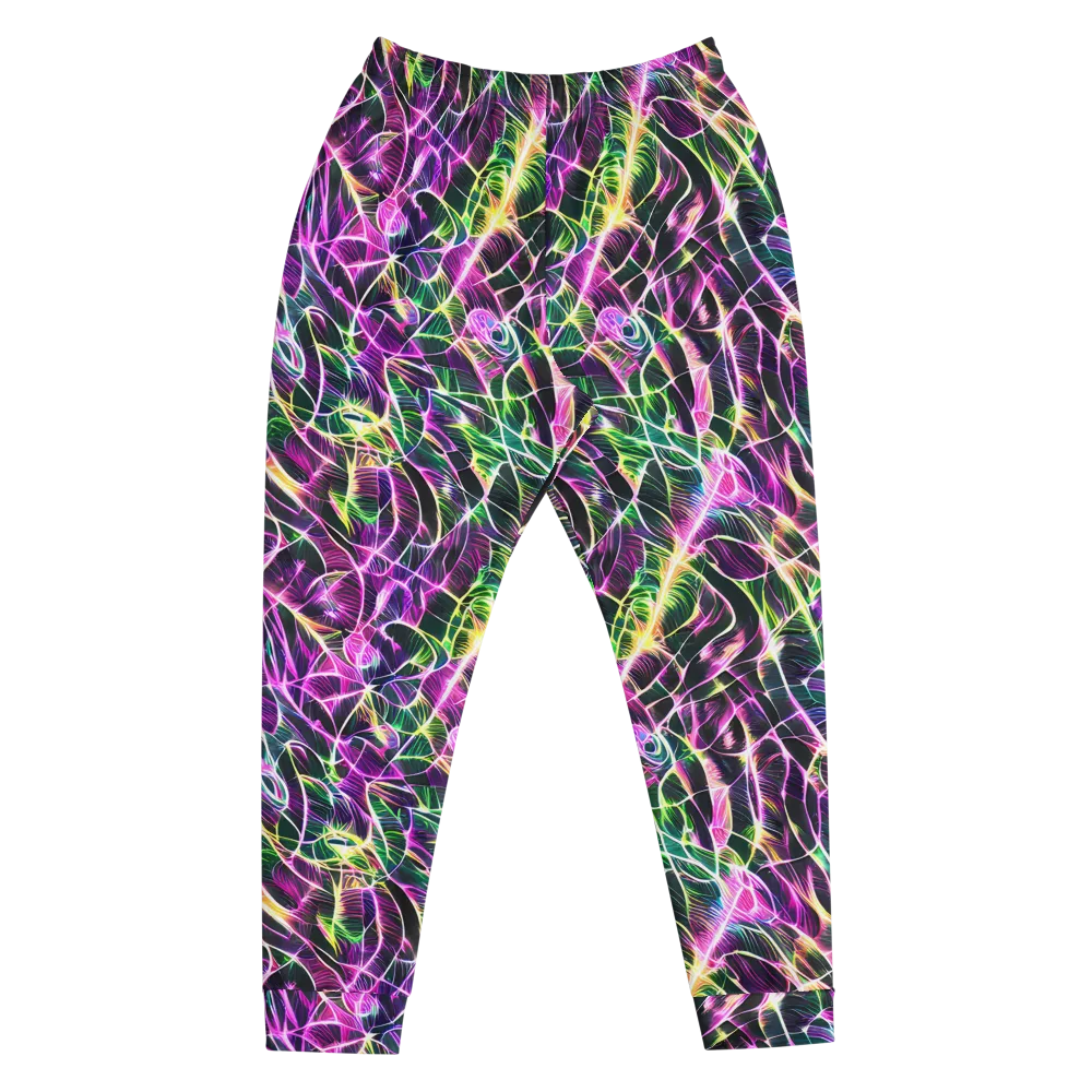 Cyber Botanical on Men's Joggers — Front