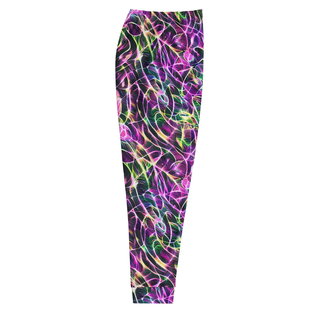Cyber Botanical on Men's Joggers — Right