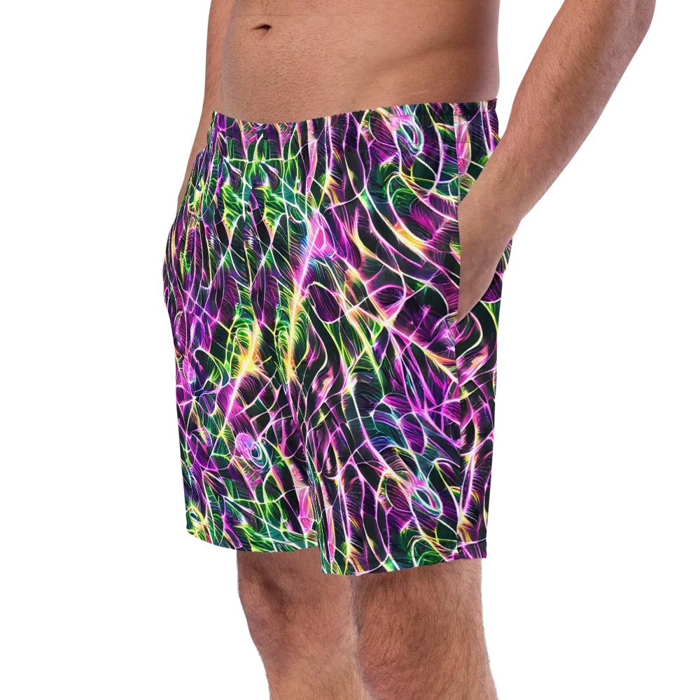 Cyber Botanical on Swim Trunks — Left Front