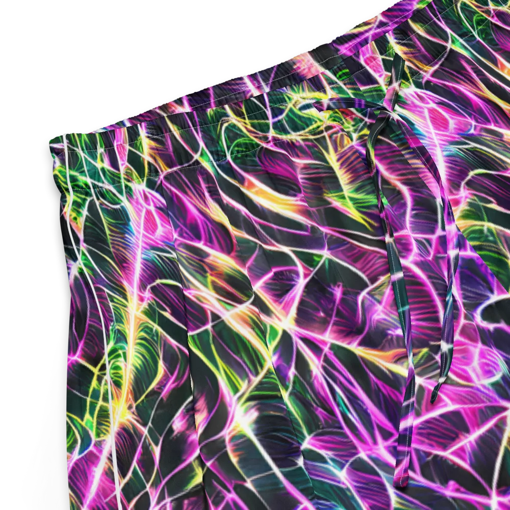 Cyber Botanical on Women's Pajama Shorts — Product details