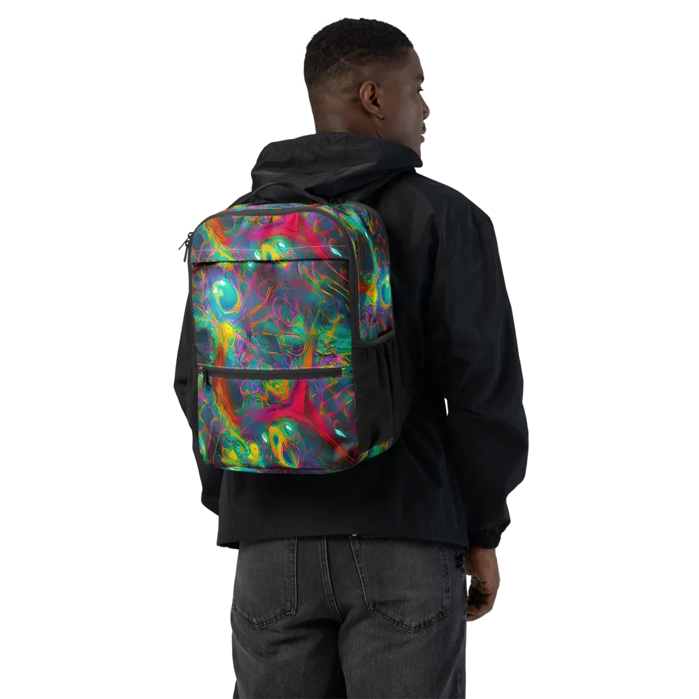 Aurora Grove on Utility Backpack — Back