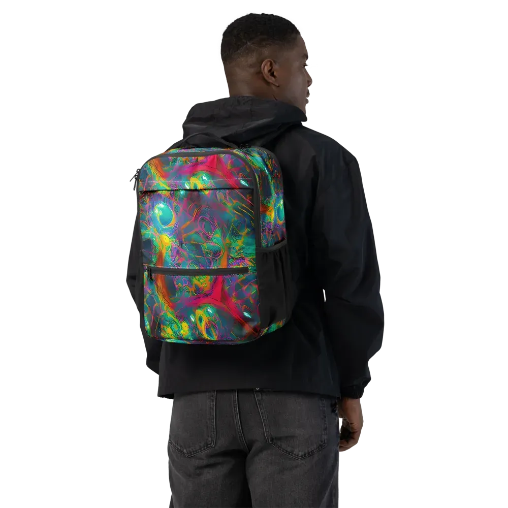 Aurora Grove on Utility Backpack — Back