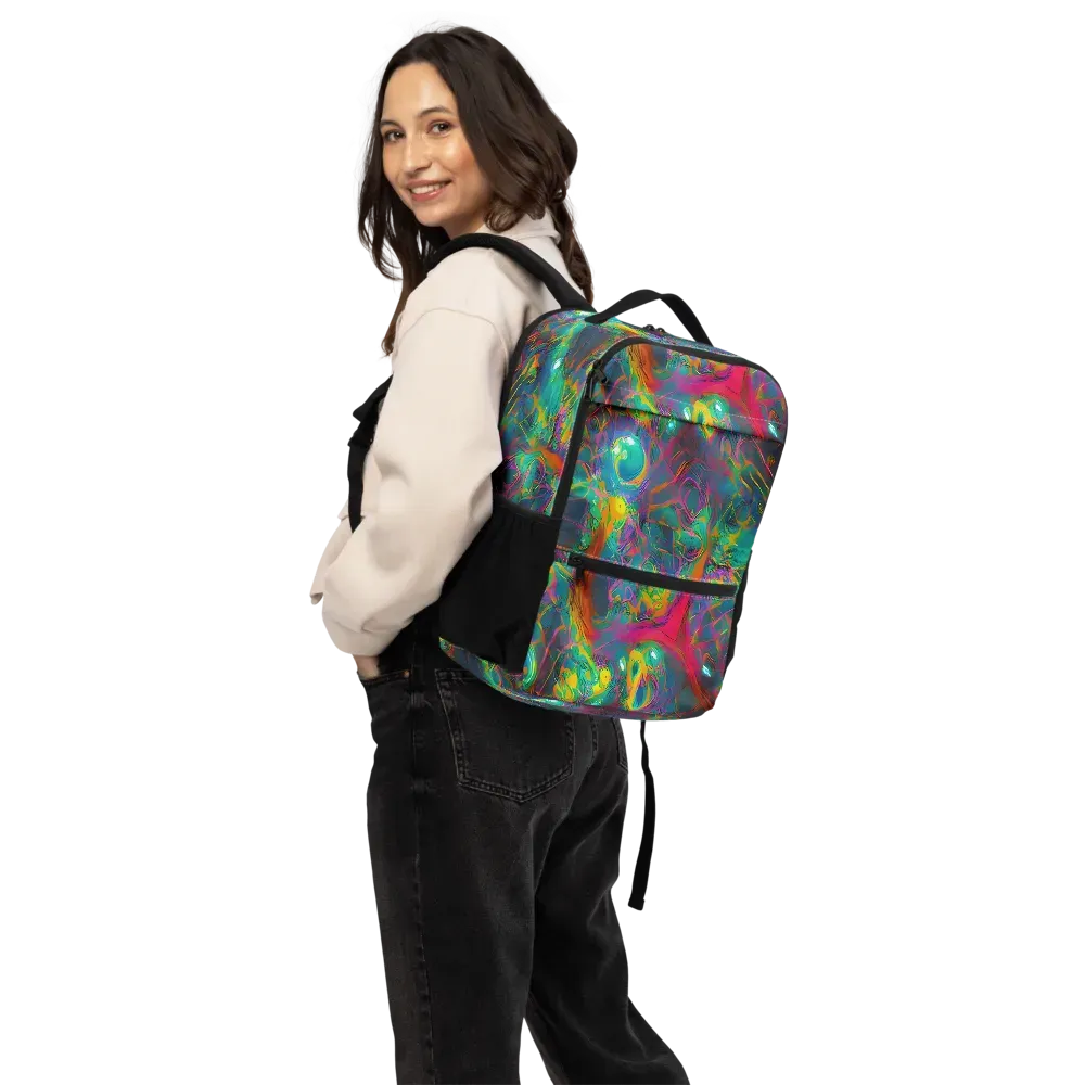 Aurora Grove on Utility Backpack — Back