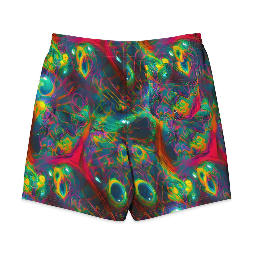 Aurora Grove on Men's Board Shorts — Back