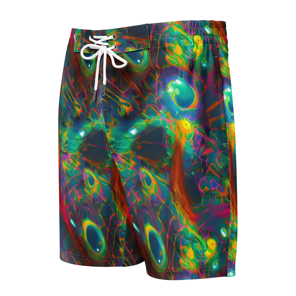 Aurora Grove on Men's Board Shorts — Front