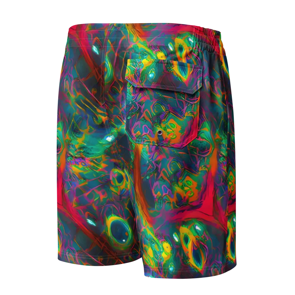 Aurora Grove on Men's Board Shorts — Back