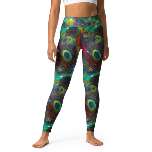 Aurora Grove on a Yoga Leggings