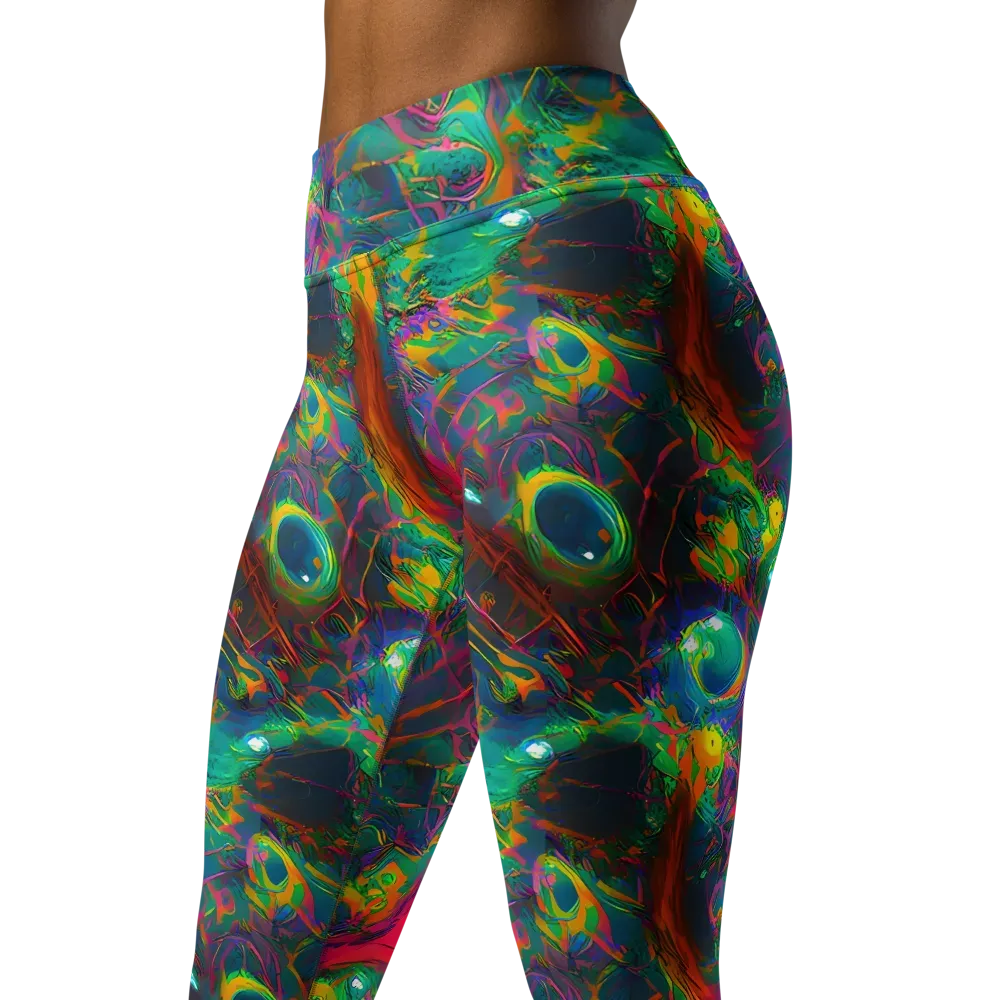 Aurora Grove on Yoga Leggings — Left Front
