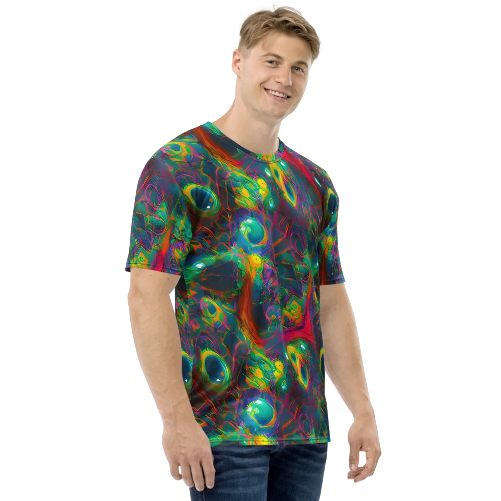 Aurora Grove on Men's Crew Neck T-Shirt — Right