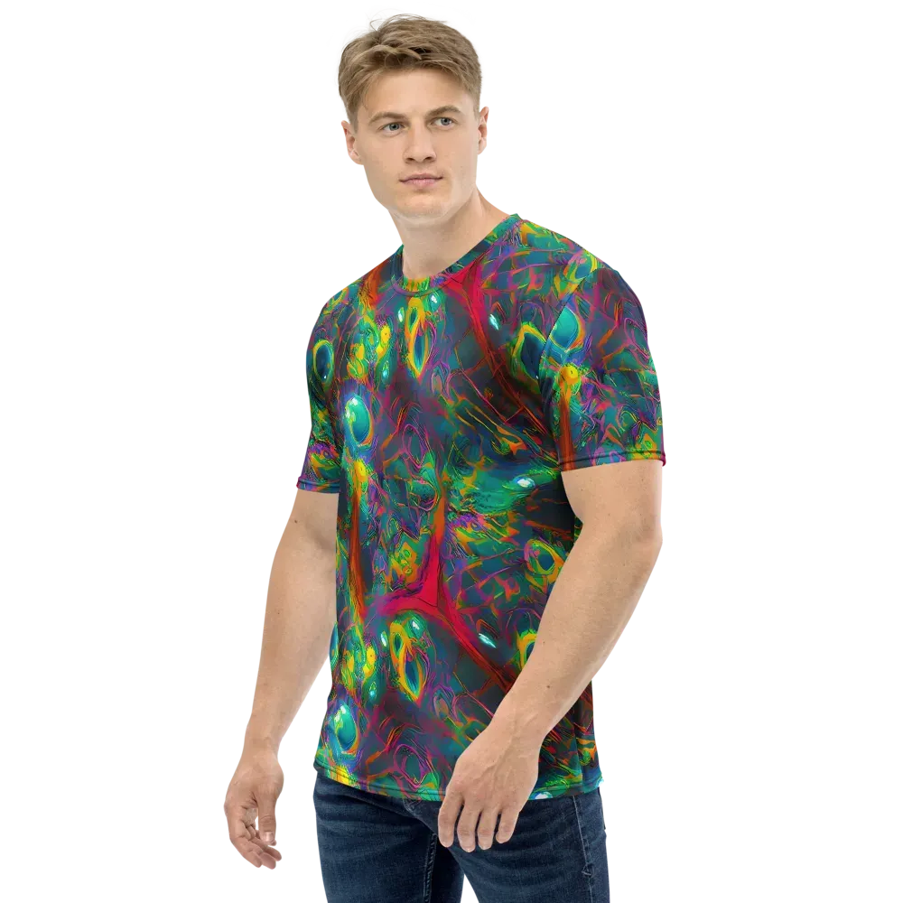 Aurora Grove on Men's Crew Neck T-Shirt — Left