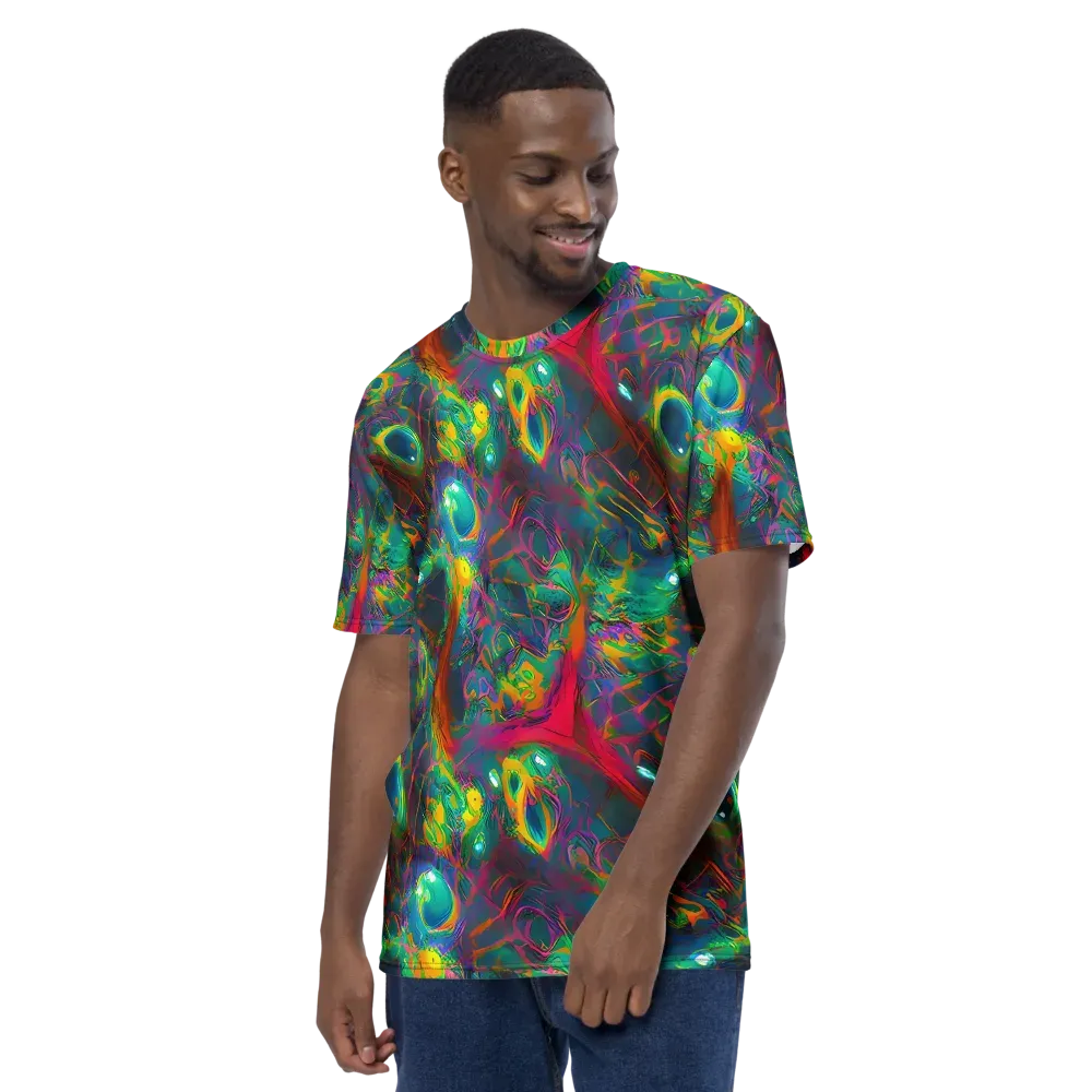 Aurora Grove on Men's Crew Neck T-Shirt — Left