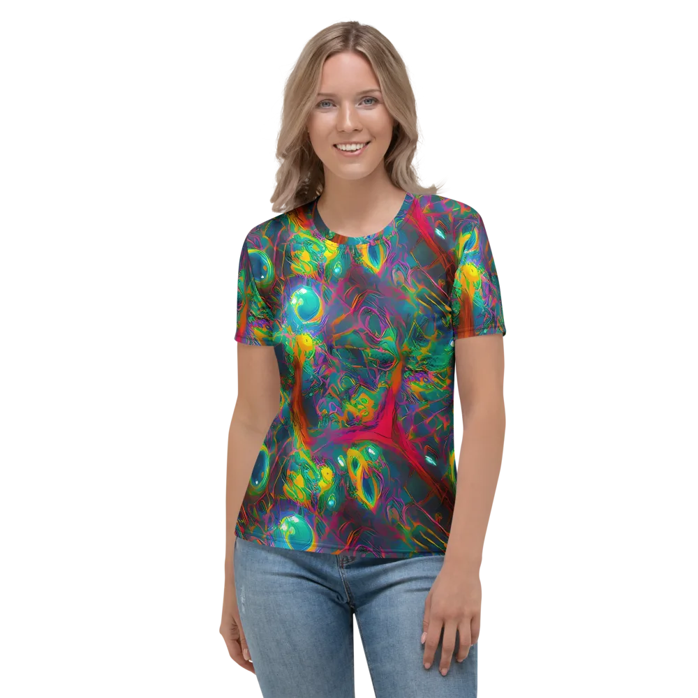 Aurora Grove on Women's Crew Neck T-Shirt — Front