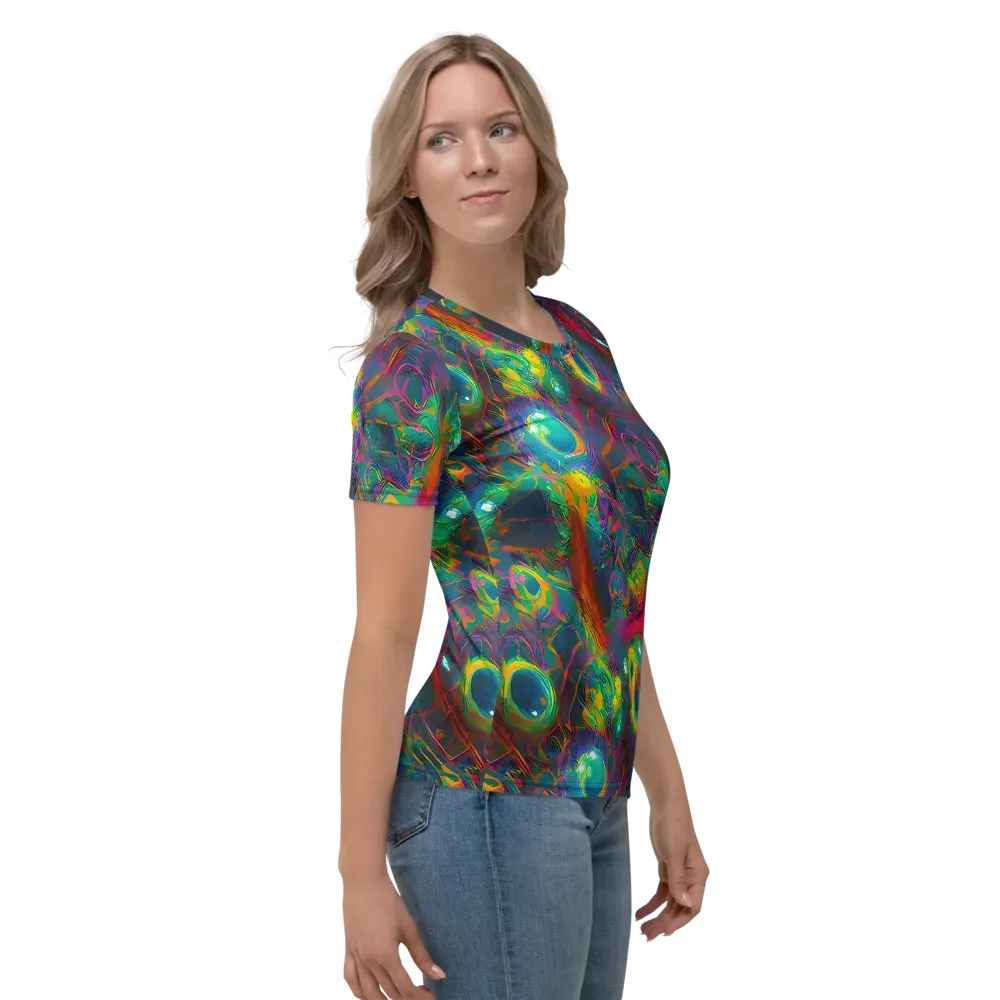 Aurora Grove on Women's Crew Neck T-Shirt — Right