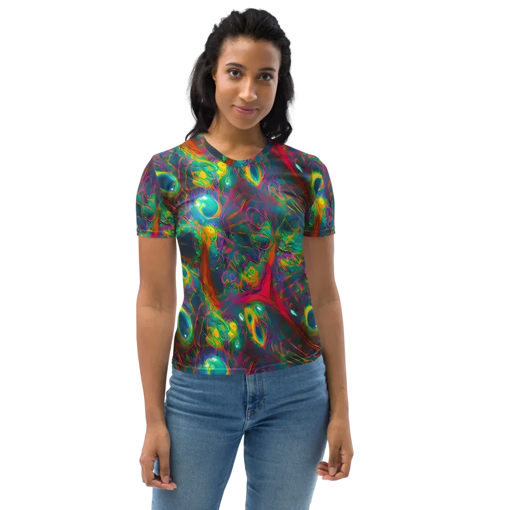 Aurora Grove on Women's Crew Neck T-Shirt — Front