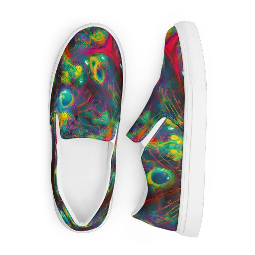 Aurora Grove on a Men's Slip-On Canvas Shoes