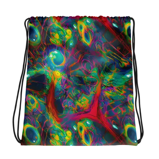 Aurora Grove on a Drawstring Bag