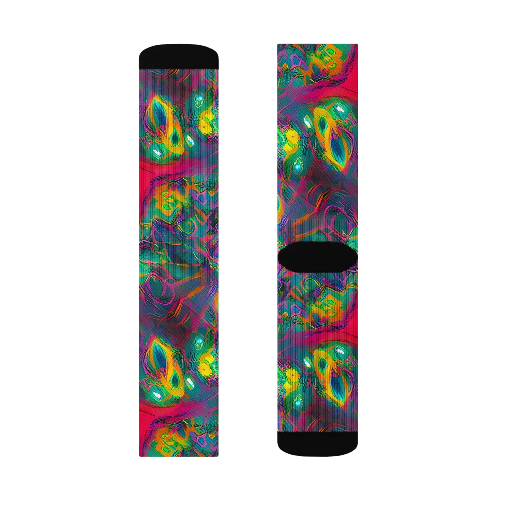 Aurora Grove on Socks — Right Sock