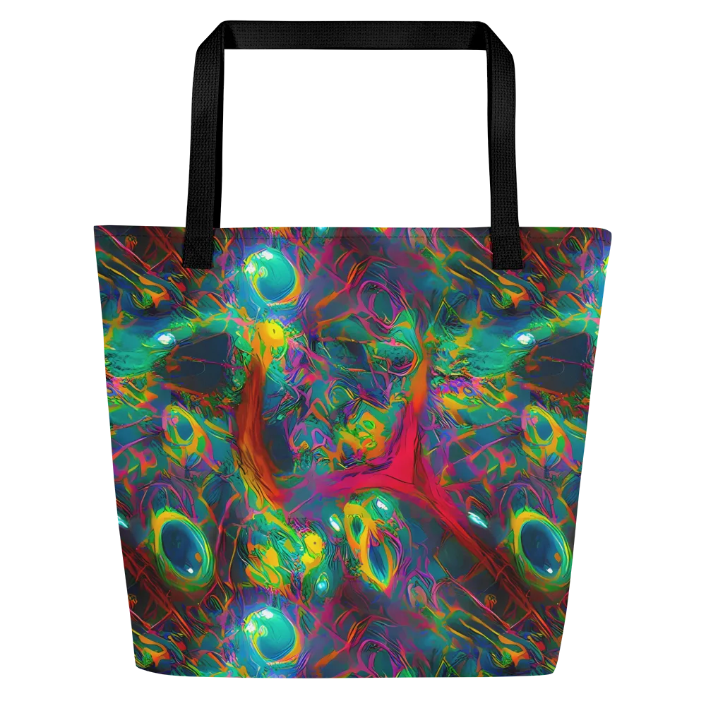 Aurora Grove on Large Tote Bag W/ Pocket — Front