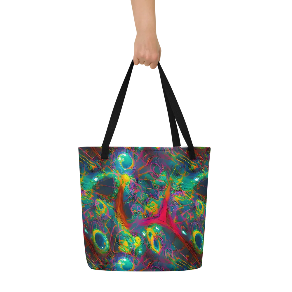 Aurora Grove on Large Tote Bag W/ Pocket — Front