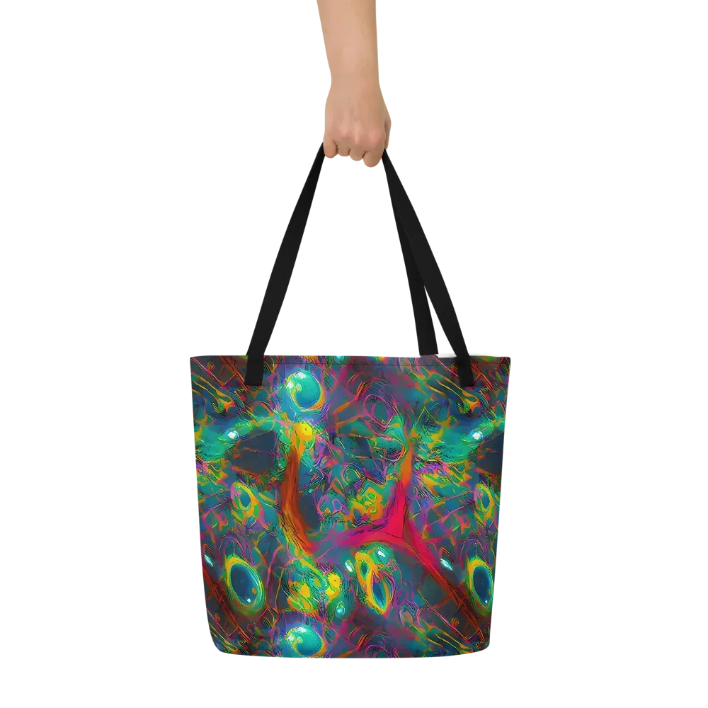 Aurora Grove on Large Tote Bag W/ Pocket — Front