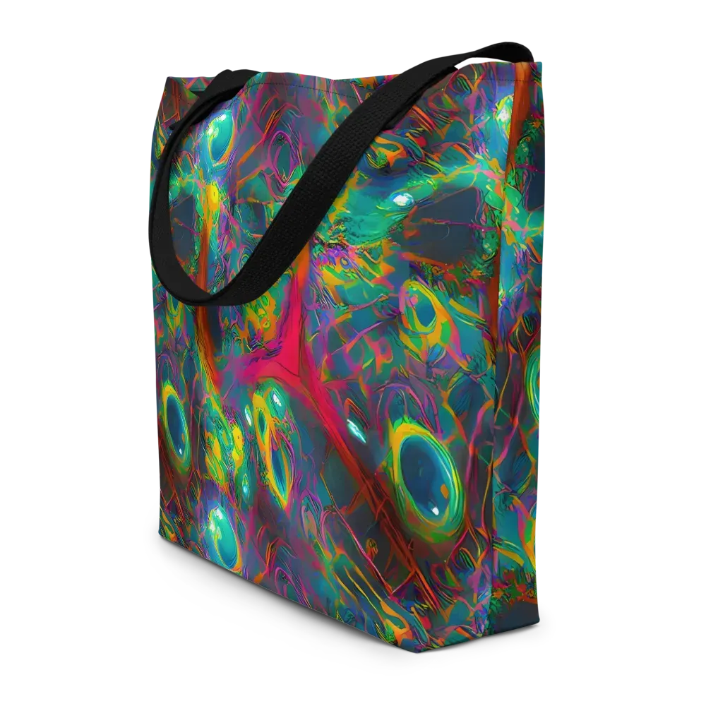 Aurora Grove on Large Tote Bag W/ Pocket — Front